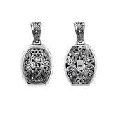 APSF-6007-SF Silver Overlay Pendant Jewelry Bali Designs Inc